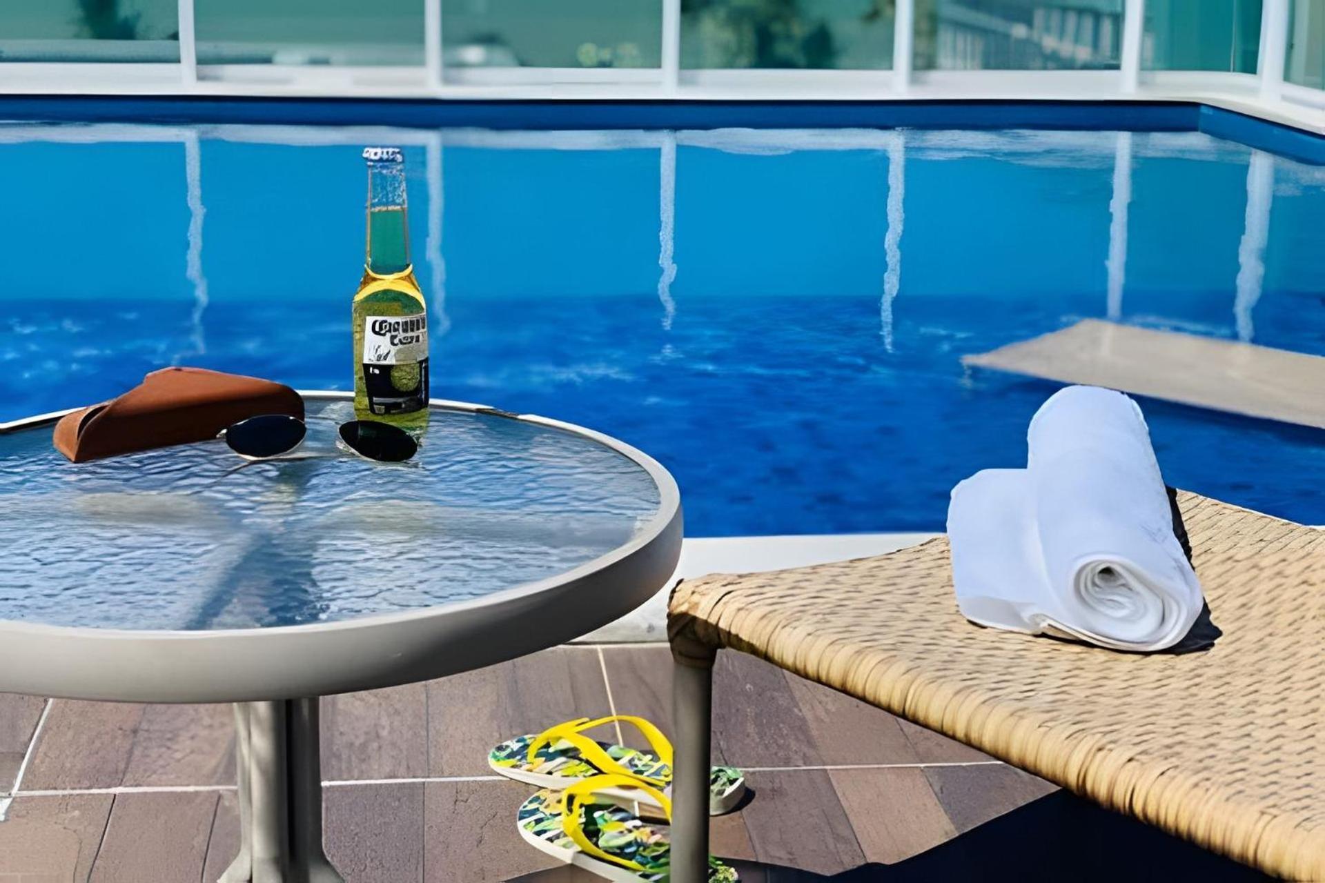 Apto Com Piscina Rooftop Em Cabo Branco. Apartment โจเอาเปสโซอา ภายนอก รูปภาพ