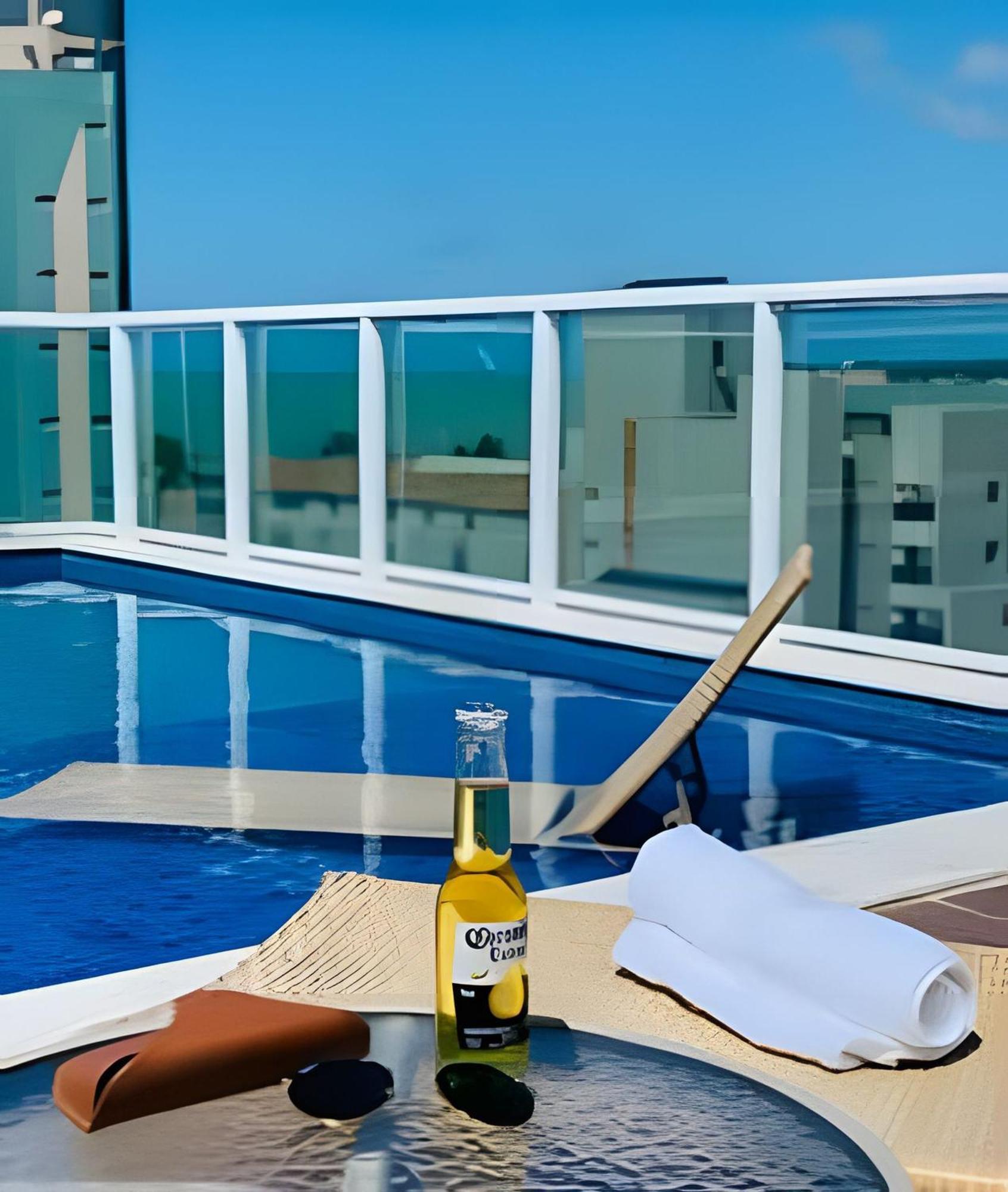 Apto Com Piscina Rooftop Em Cabo Branco. Apartment โจเอาเปสโซอา ภายนอก รูปภาพ